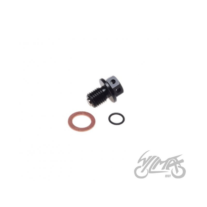 KOREK SPUSTU OLEJU CZARNY DO HONDA CRF50 PITBIKE