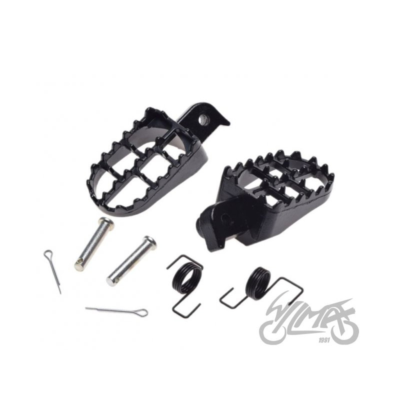 PODNÓŻEK KIEROWCY CZARNY DO HONDA CRF50 PITBIKE