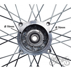KOŁO PRZÓD 1,40-14 DO PIT BIKE