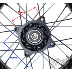 KOŁO TYŁ 1.85-12 DO PIT BIKE HONDA CRF50