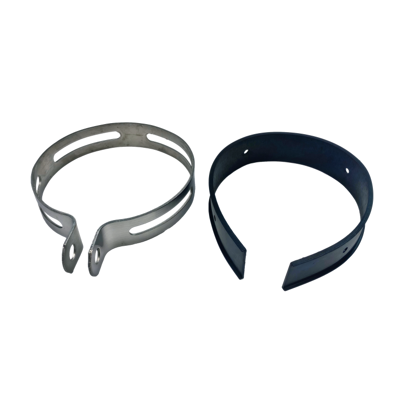OPASKA OBEJMA METALOWA TŁUMIKA DUŻA + GUMA-KPL. śr.120mm