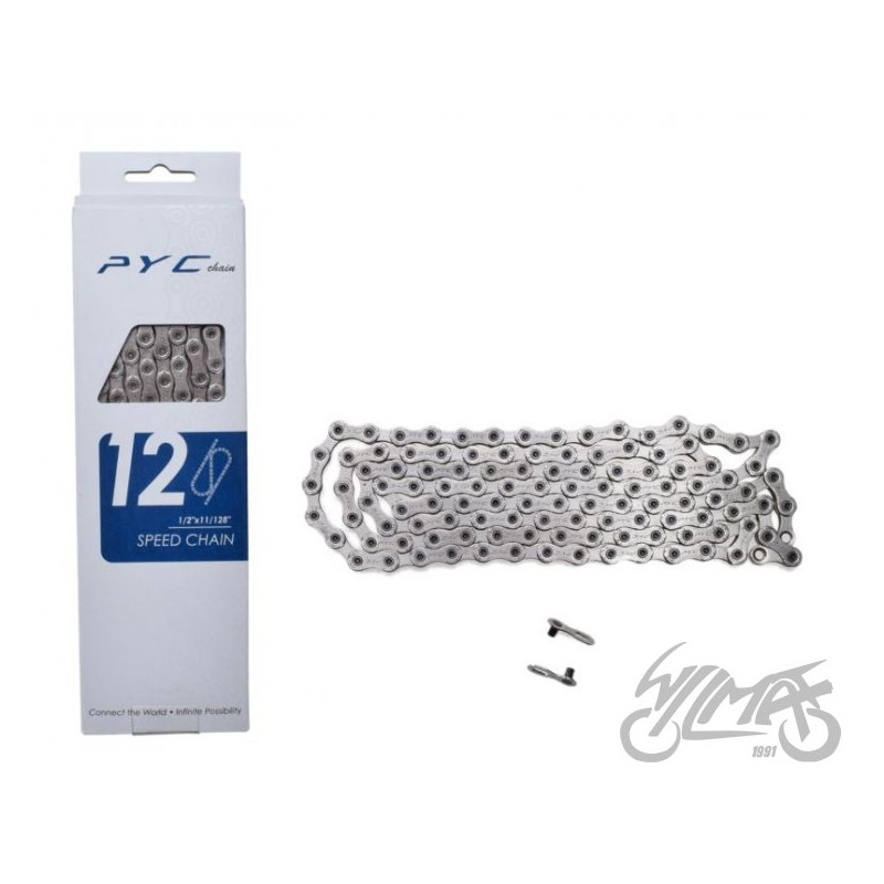ŁAŃCUCH ROWEROWY 12 RZ. P1202 1/2"x11/128" 126L
