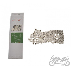ŁAŃCUCH ROWEROWY 8 RZ. PYC P8001 1/2" x 3/32" 116L