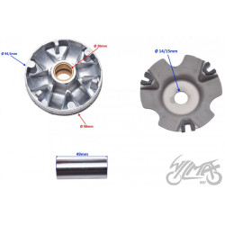 WARIATOR DO PIAGGIO ZIP 50 2T KPL