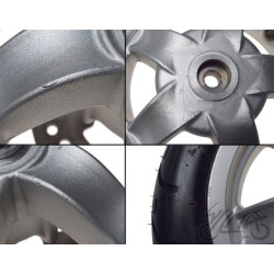 OBRĘCZ KOŁA 10x3,00 TYŁ + PRZÓD DO PIAGGIO ZIP