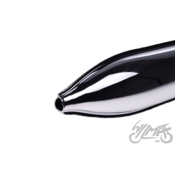TŁUMIK MOTORYNKA IMPORT CHROM OPASKA