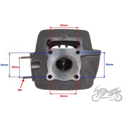 GŁOWICA CYLINDRA ROMET ZETKA 4T 50ccm