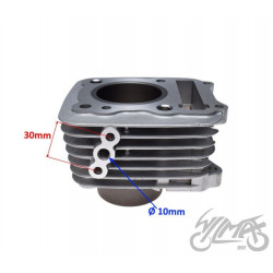 CYLINDER 57,00 DO SUZUKI GN125 EURO 2 PŁASKIE DENK