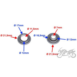 MISKA SPRĘŻYNY ZAWOROWEJ GÓRA+DÓŁ DO SUZUKI GN125