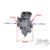 GAŹNIK KPL DO SUZUKI GN125