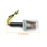 KIERUNKOWSKAZY KPL. MINI BIAŁE 12V/23W