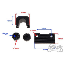GUMA MOCOWANIA ZBIORNIKA PALIW DO SUZUKI GN125 KPL