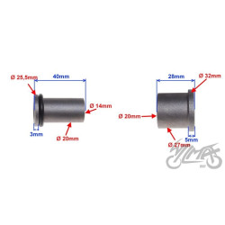 TULEJKA WAHACZA DO SUZUKI GN125