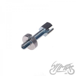 ŚRUBA REGULACJI LINKI MZ DŁUGA 30mm Z NAKRĘTKĄ