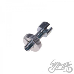 ŚRUBA REGULACJI LINKI SIMSON KRÓTKA 22mm Z NAKRĘTK