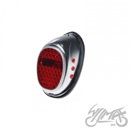 LAMPA TYŁ SIMSON SCHWALBE OBUDOWA CHROM