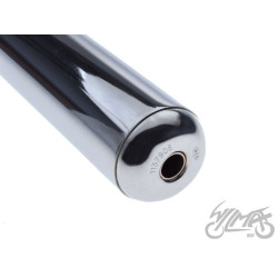 TŁUMIK SIMSON S51 CHROM Z OBEJMĄ 28/32MM
