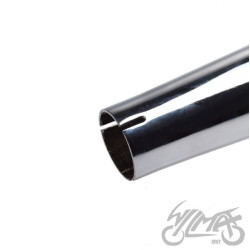 TŁUMIK SIMSON SR50 SR80 CHROM Z OBEJMĄ