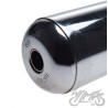 TŁUMIK SIMSON SR50 SR80 CHROM Z OBEJMĄ