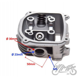 GŁOWICA CYLINDRA GY6 150cc KPL