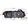 POKRYWA PASKA NAPEDOWEGO 430mm GY6 4T