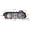 POKRYWA PASKA NAPĘDOWEGO 460mm GY6 4T