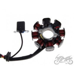 STATOR ISKROWNIK 8 CEWEK GY6