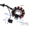 STATOR ISKROWNIK 11 CEWEK GY6 4T