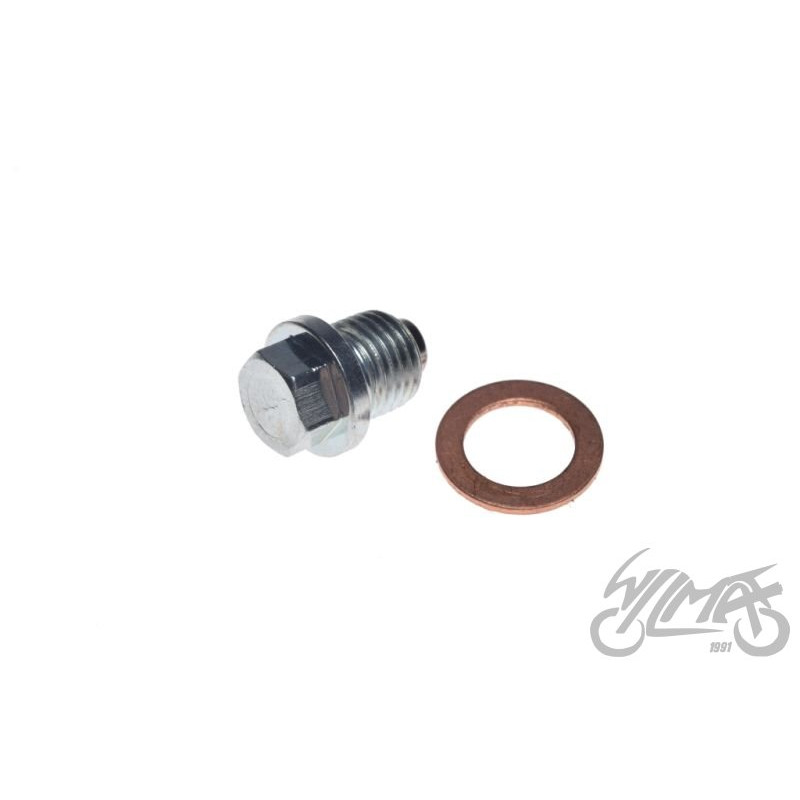 KOREK SPUSTU OLEJU Z MAGNESEM WSK125 M14