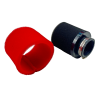 FILTR POWIETRZA GĄBKOWY 38mm - CZERWONY