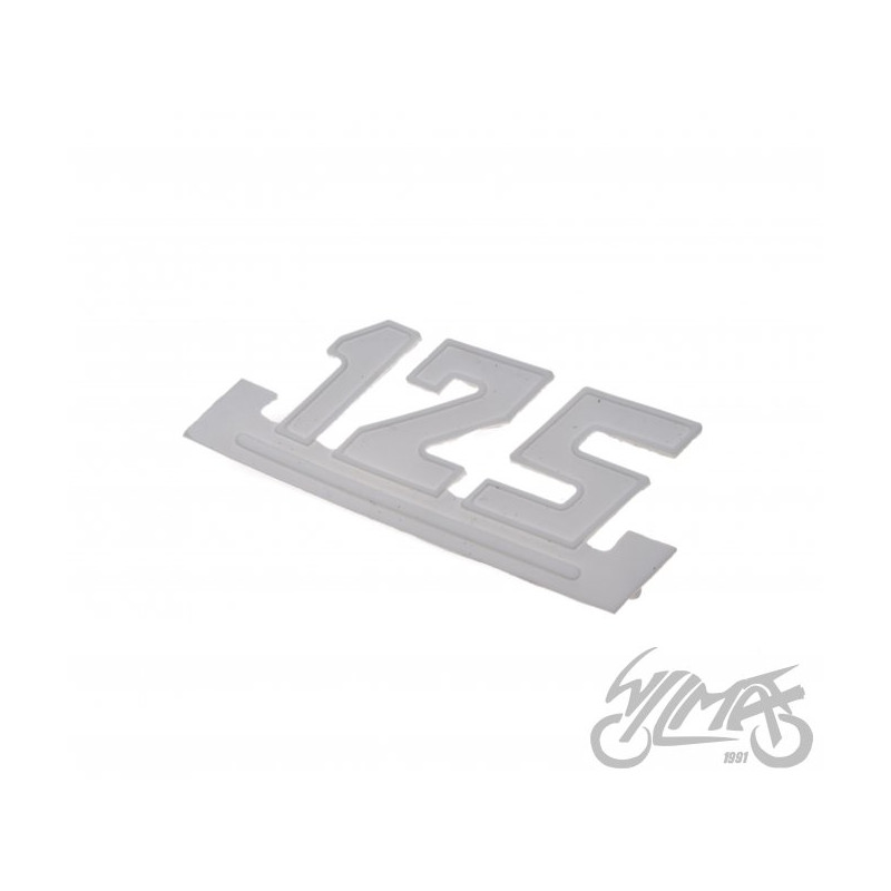 ZNACZEK BOCZKA WSK 125 BIAŁY