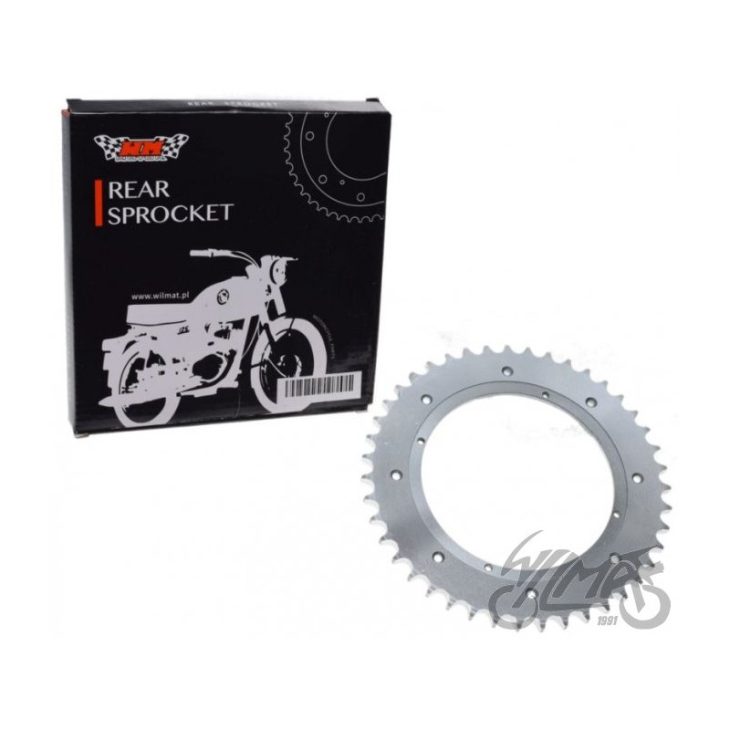 ZĘBATKA TYŁ 43z 428H WSK125 STARY TYP IMPORT
