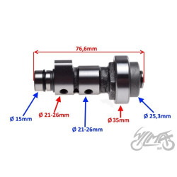 WAŁEK ROZRZĄDU DO YAMAHA125 WERSJA E2