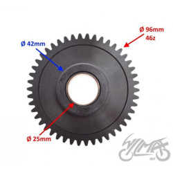 WOLNE KOŁO ROZRUSZNIKA DO YAMAHA YBR125