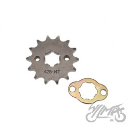 ZĘBATKA PRZÓD ZDAWCZA 14z 428 DO YAMAHA YBR 125