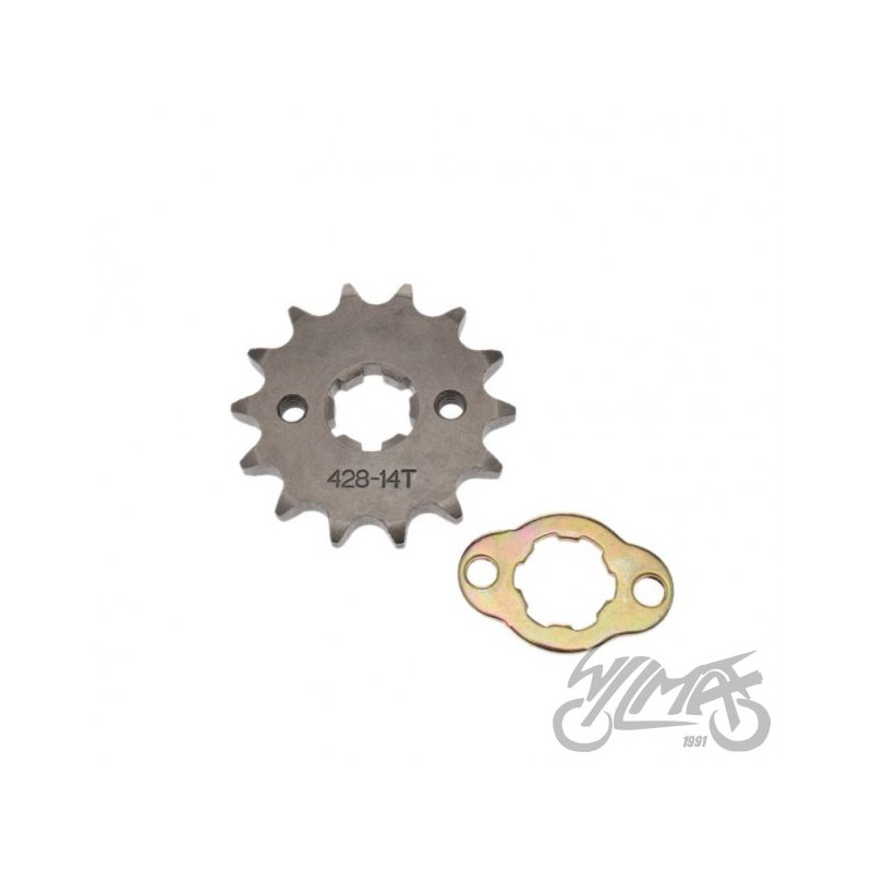 ZĘBATKA PRZÓD ZDAWCZA 14z 428 DO YAMAHA YBR 125