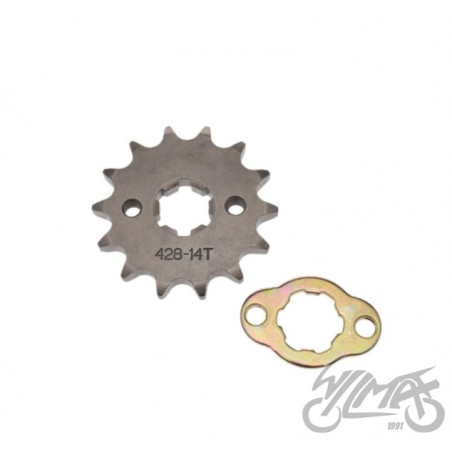 ZĘBATKA PRZÓD ZDAWCZA 14z 428 DO YAMAHA YBR 125