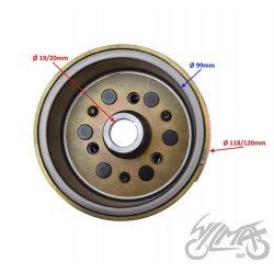 KOŁO MAGNESOWE DO YAMAHA YBR125
