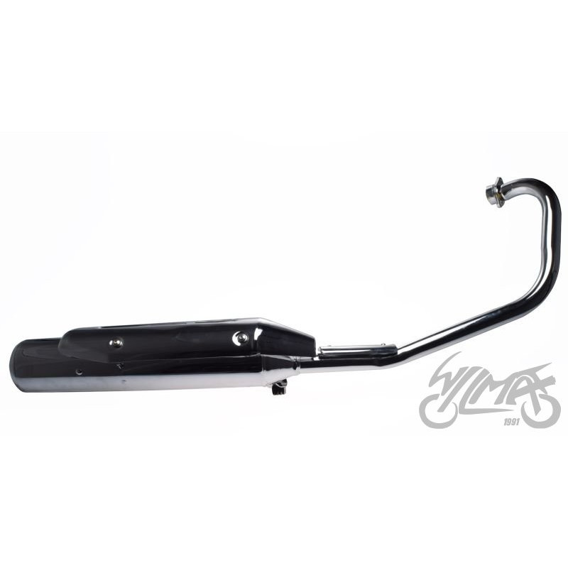 TŁUMIK Z KOLANKIEM DO YAMAHA YBR 125