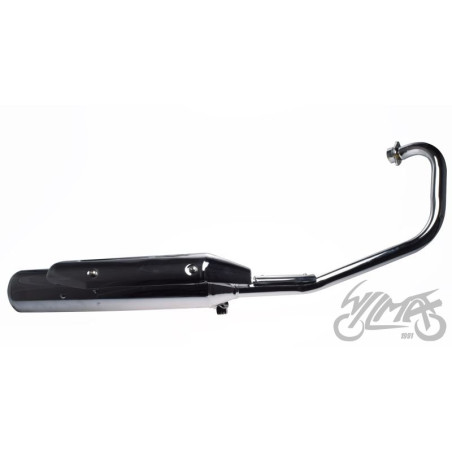 TŁUMIK Z KOLANKIEM DO YAMAHA YBR 125
