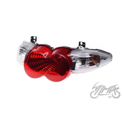 LAMPA TYŁ DO YAMAHA OVETTO CZERWONY KLOSZ