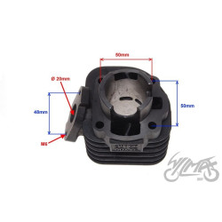 CYLINDER 50 CC 2T 40,0 TŁOK Z OKIENKAMI SWORZEŃ 12
