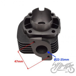 CYLINDER 70 CC 2T TŁOK Z OKIENKAMI SWORZEŃ 12