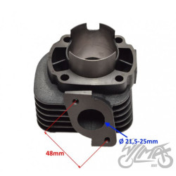 CYLINDER 70 CC 2T TŁOK Z OKIENKAMI SWORZEŃ 12