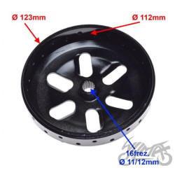 DZWON SPRZĘGŁA TUNING R-VENT 112mm 2T