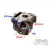 GŁOWICA CYLINDRA 50 CC 4T GOŁA