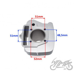 CYLINDER SILNIK ZS154FMI-2 KPL 125 CC