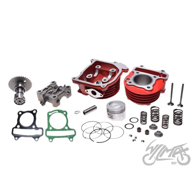 CYLINDER + GŁOWICA 80 CC 4T KPL