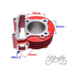 CYLINDER + GŁOWICA 80 CC 4T KPL