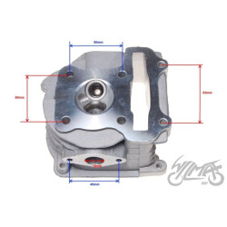GŁOWICA CYLINDRA 50 CC 4T GOŁA
